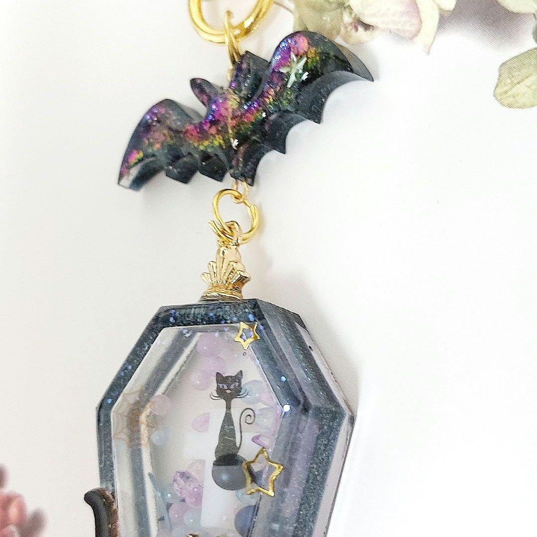 レジン　ハンドメイド　キーホルダー　286