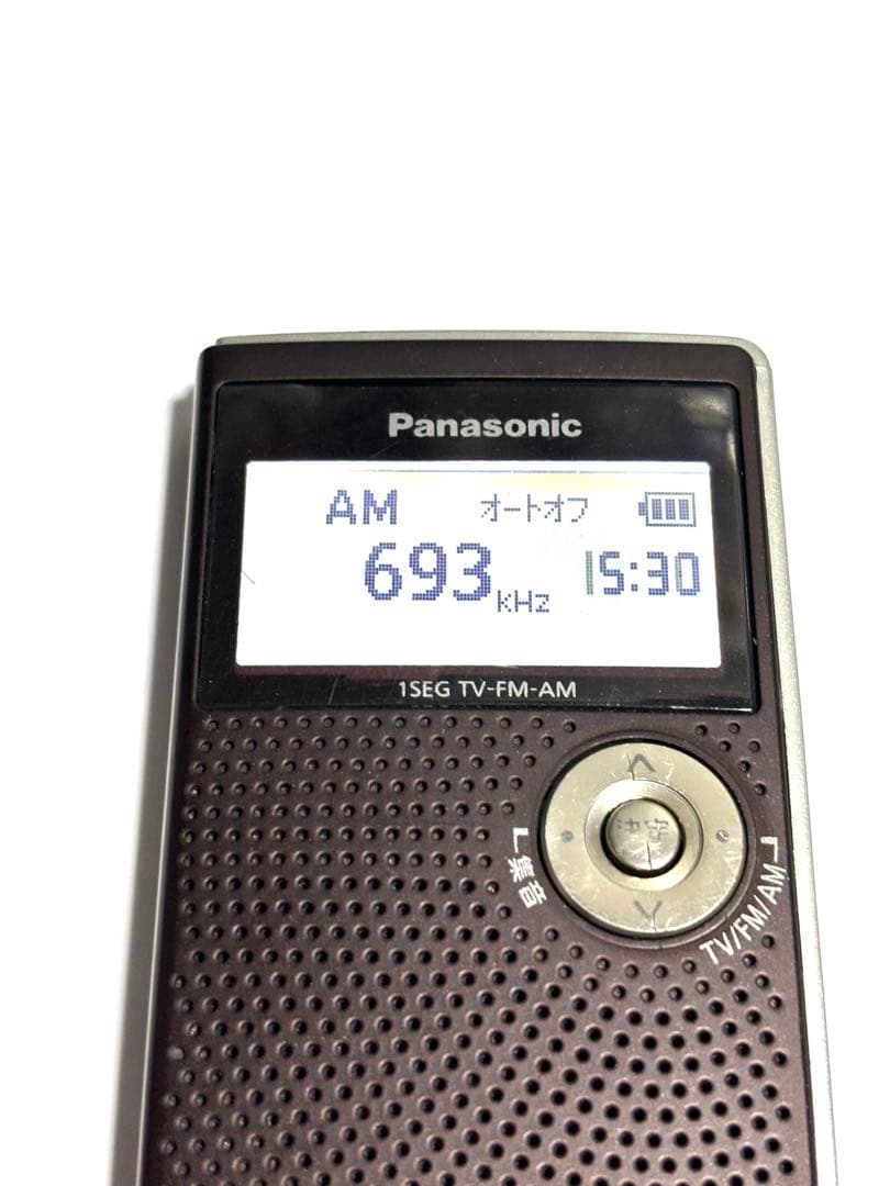 Panasonic TV/FM/AMラジオ RF-ND50TV 動作品