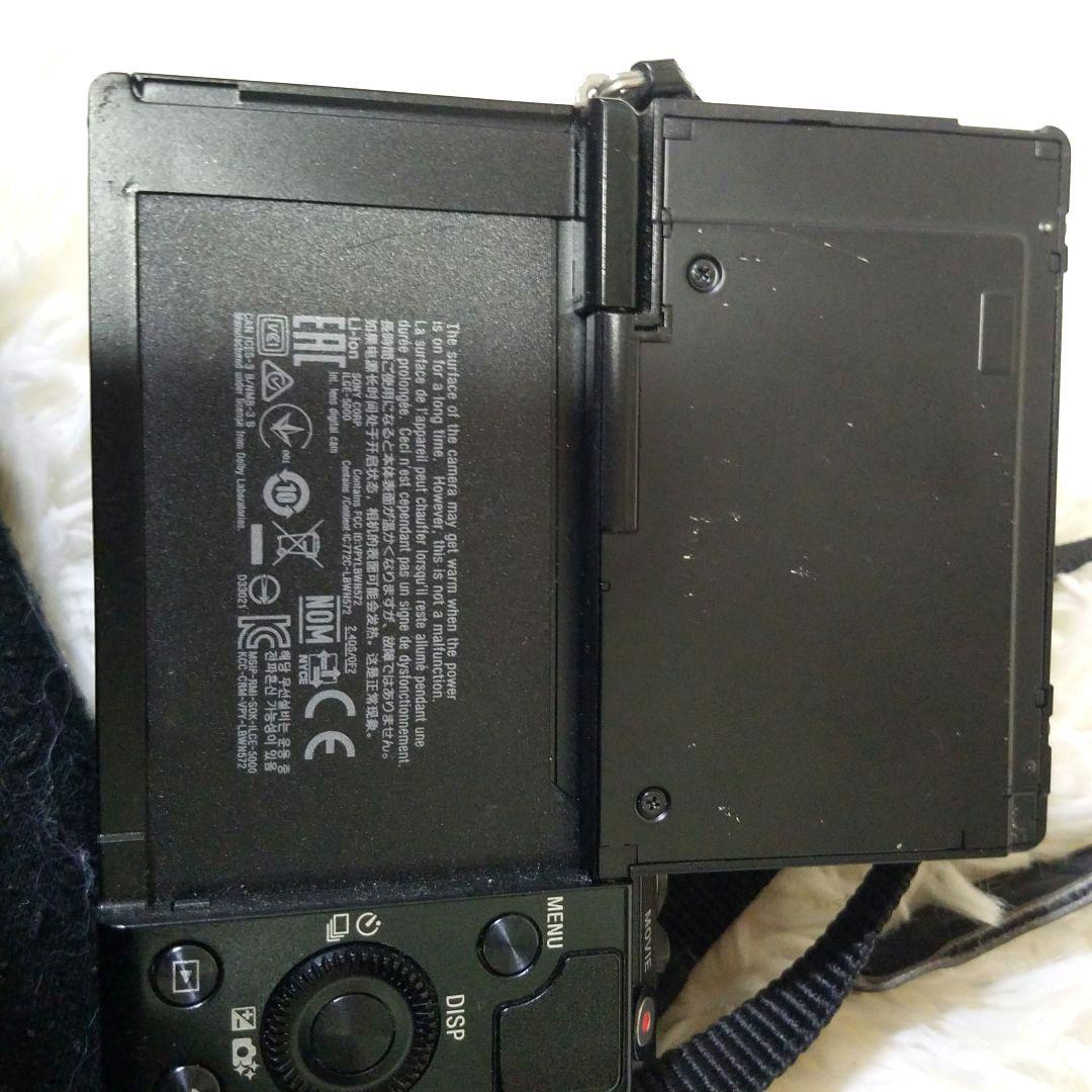 【美品】SONY デジタルカメラ ミラーレス α5000 三脚付き 動作確認済み
