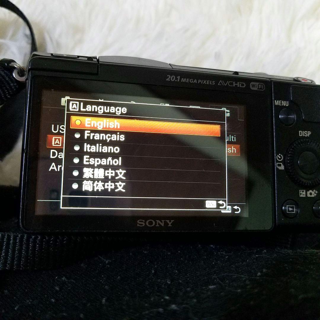 【美品】SONY デジタルカメラ ミラーレス α5000 三脚付き 動作確認済み