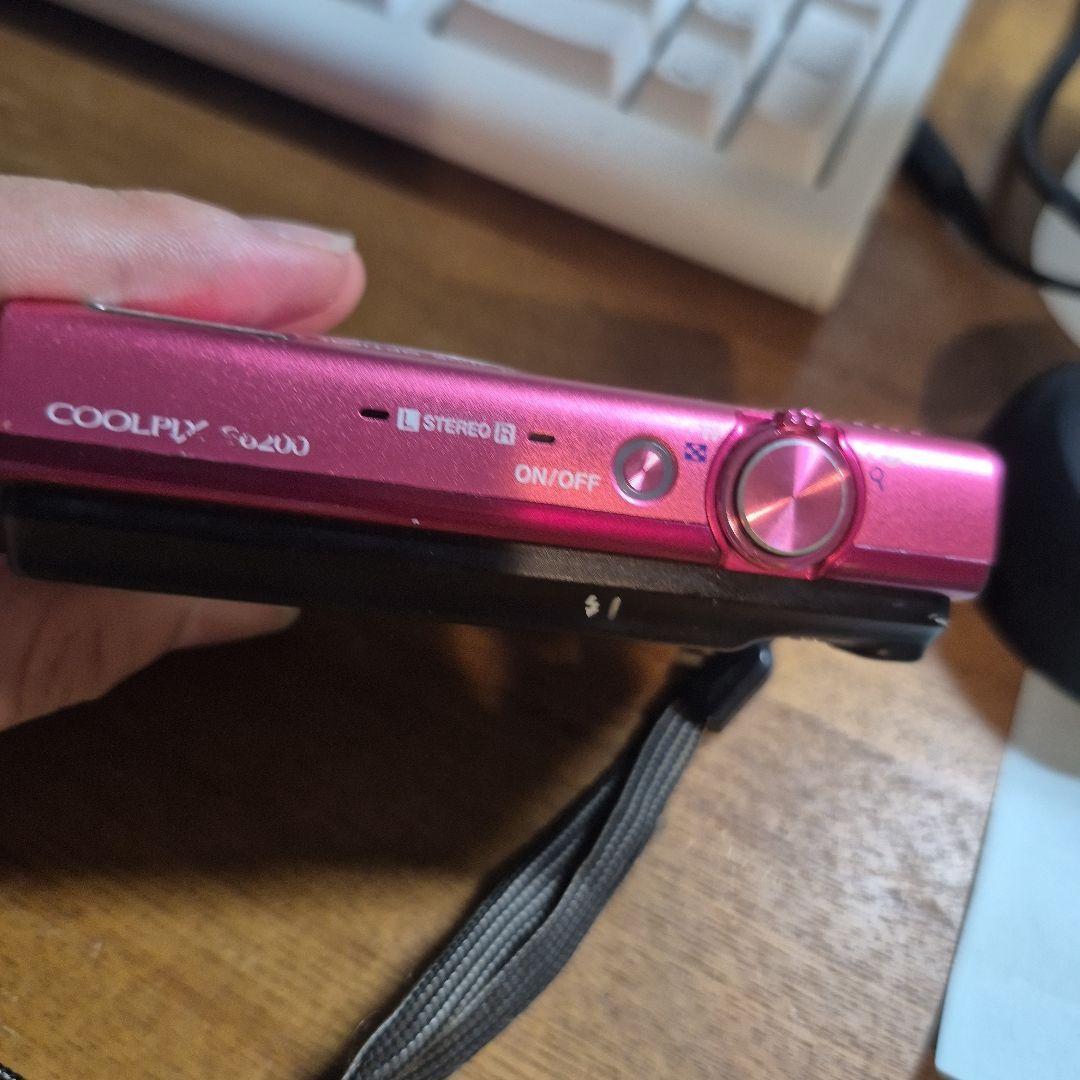 Nikon COOLPIX S6200 ピンク　ジャンク　　866KH