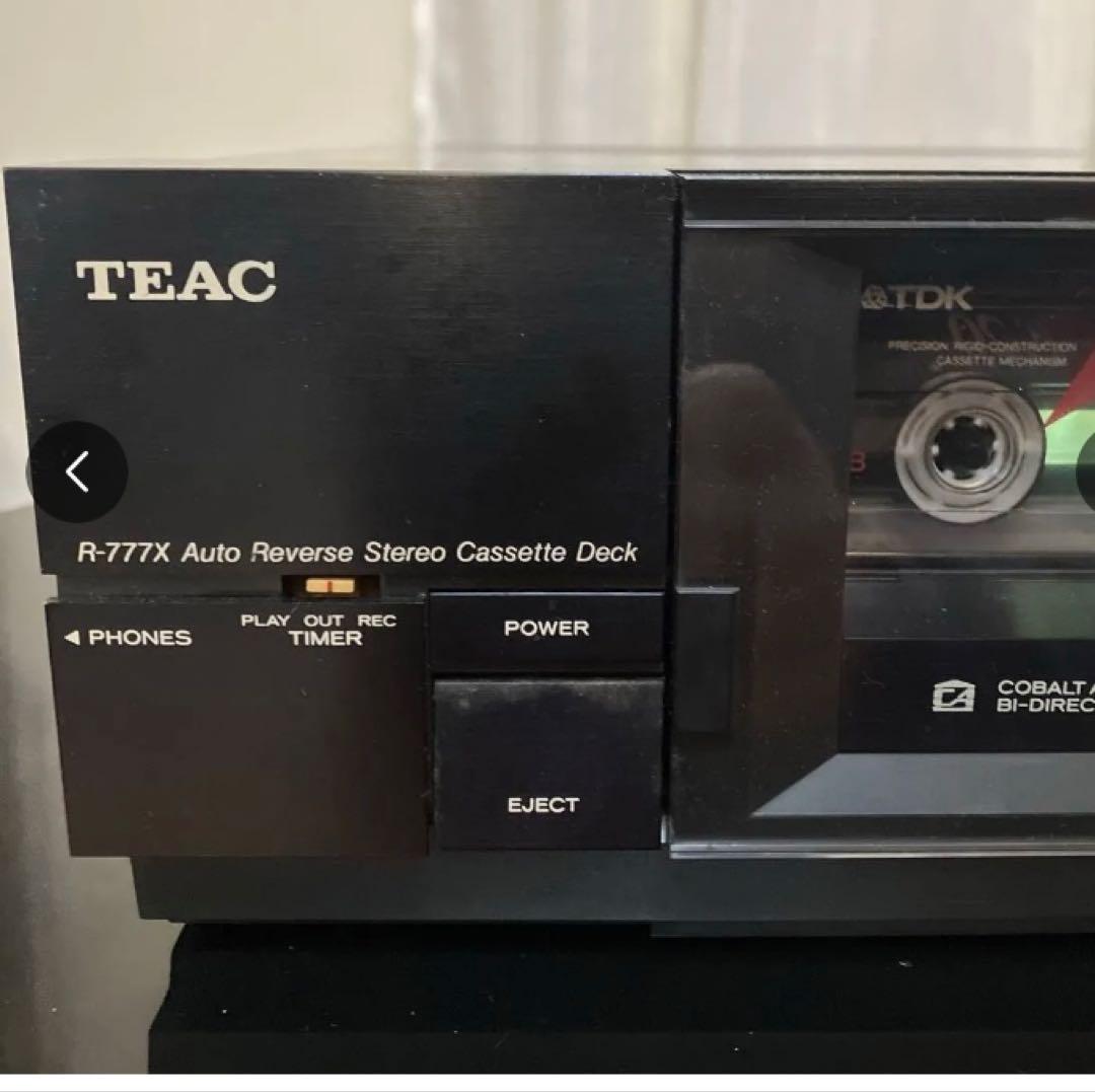 TEAC R-777X オートリバース カセットデッキ