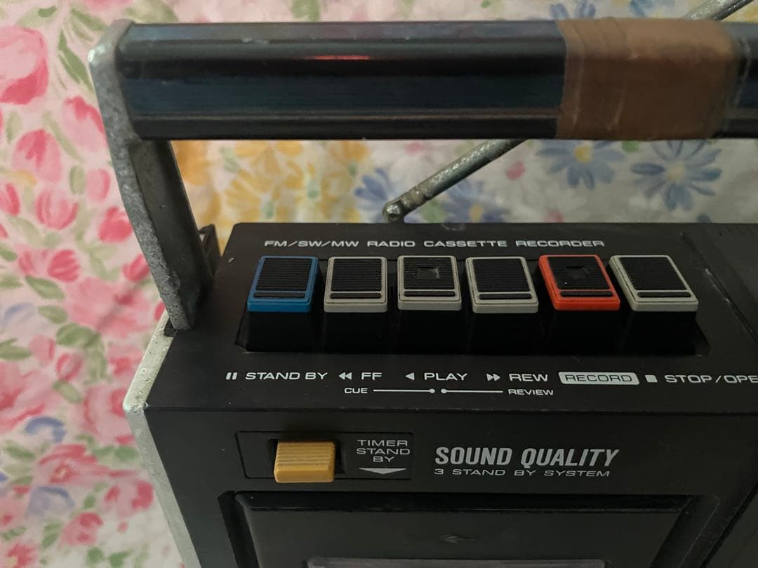 ラジオカセットレコーダー RT-580F 東芝 ACTAS-580 昭和レトロ