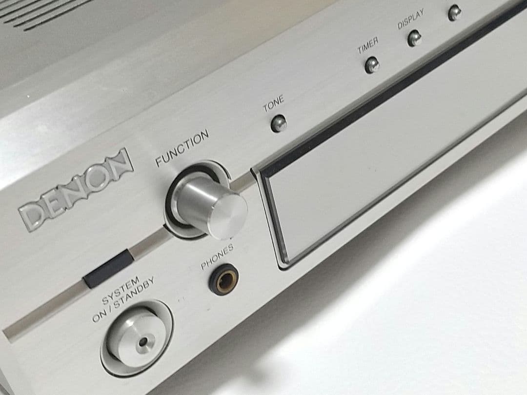 DENON DRA-F101 パワーアンプ シルバー