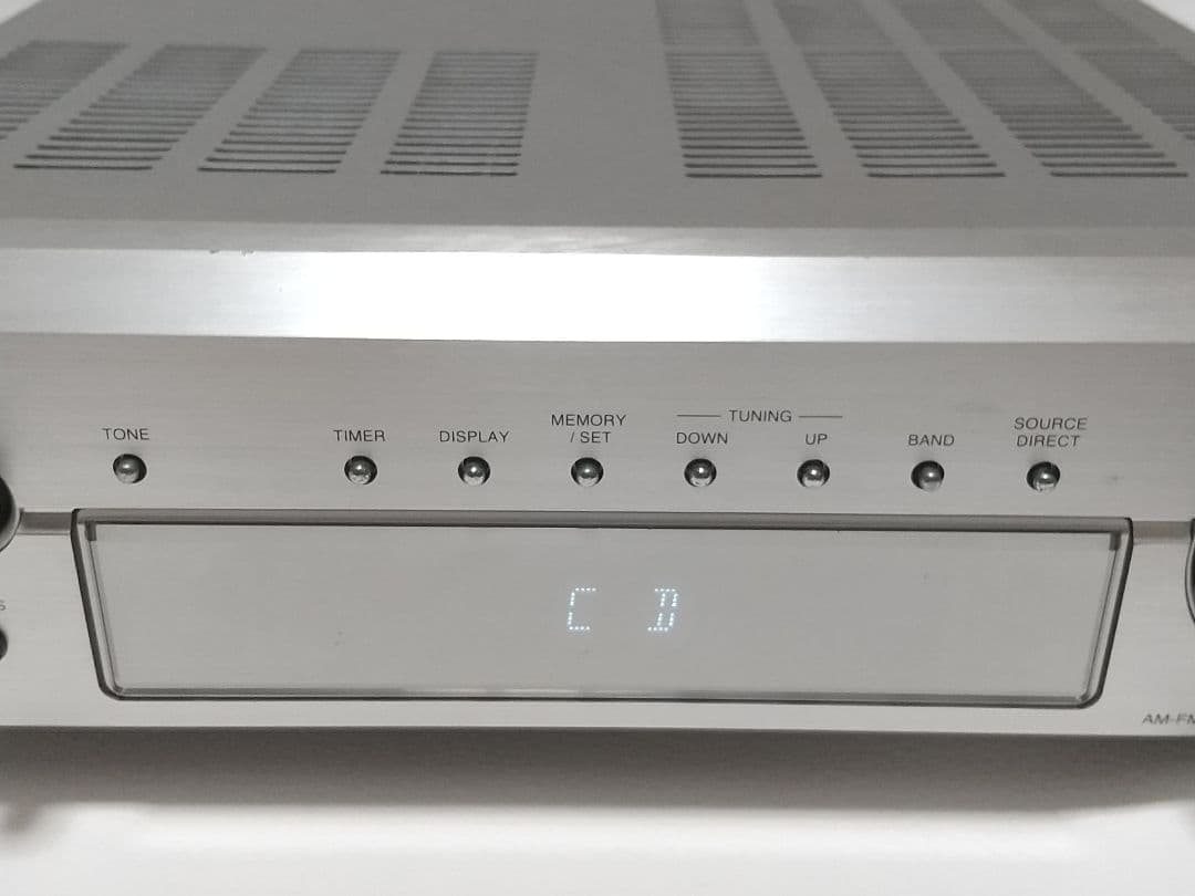 DENON DRA-F101 パワーアンプ シルバー