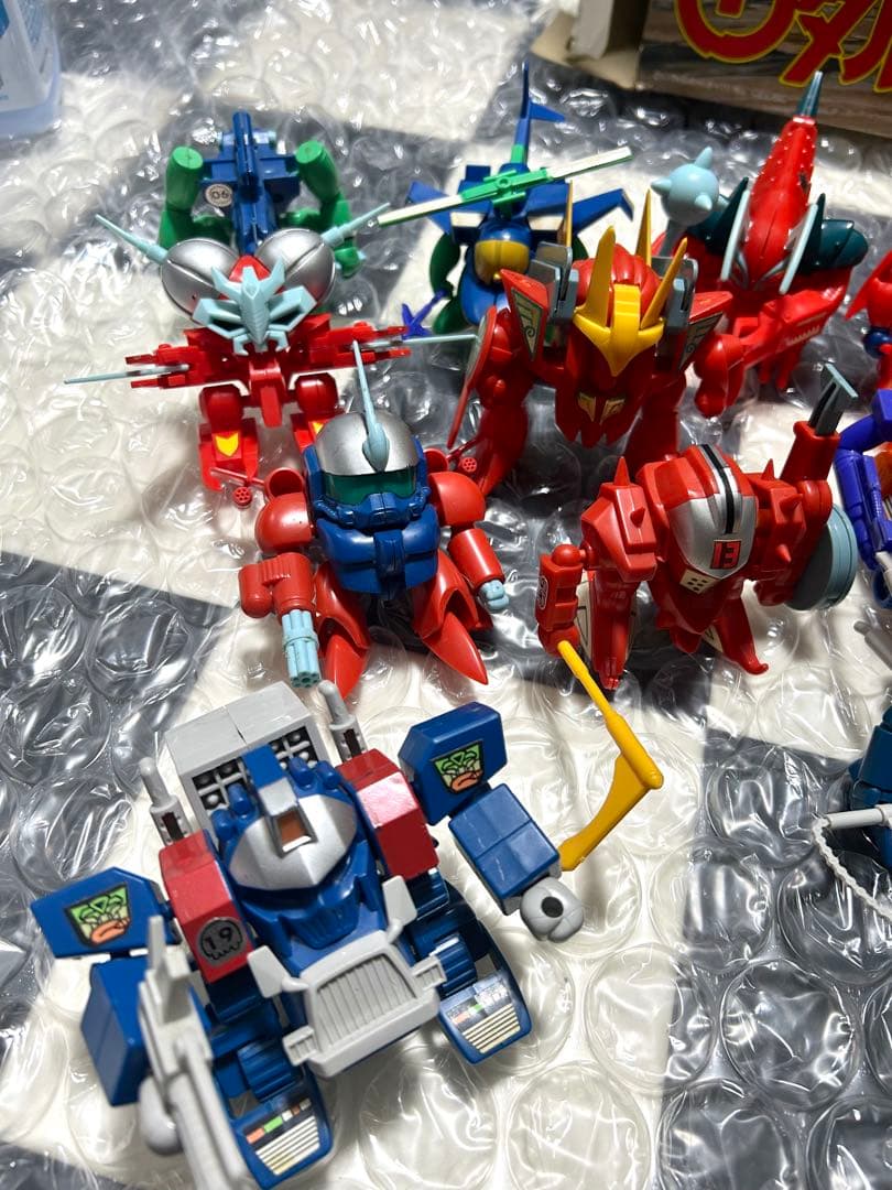 魔神英雄伝ワタル　合体魔神ゴーストン　組立済　タカラ　プラクション