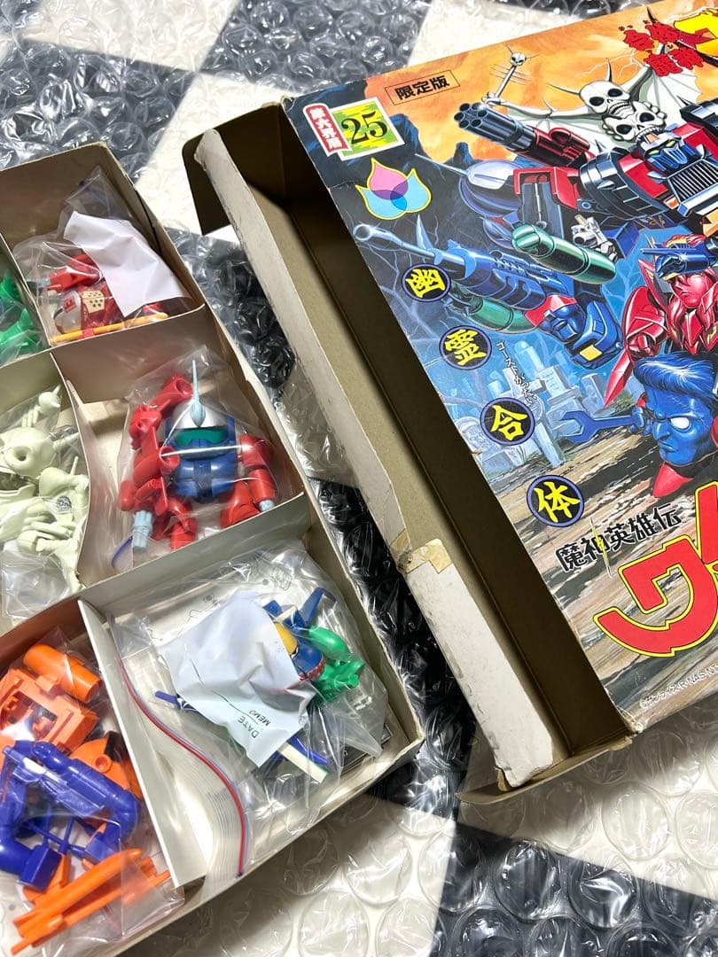 魔神英雄伝ワタル　合体魔神ゴーストン　組立済　タカラ　プラクション