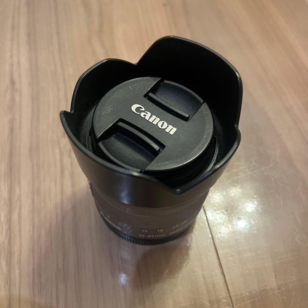 Canon EOS Kiss M ミラーレスカメラ 本体、レンズ3本、EF変換他