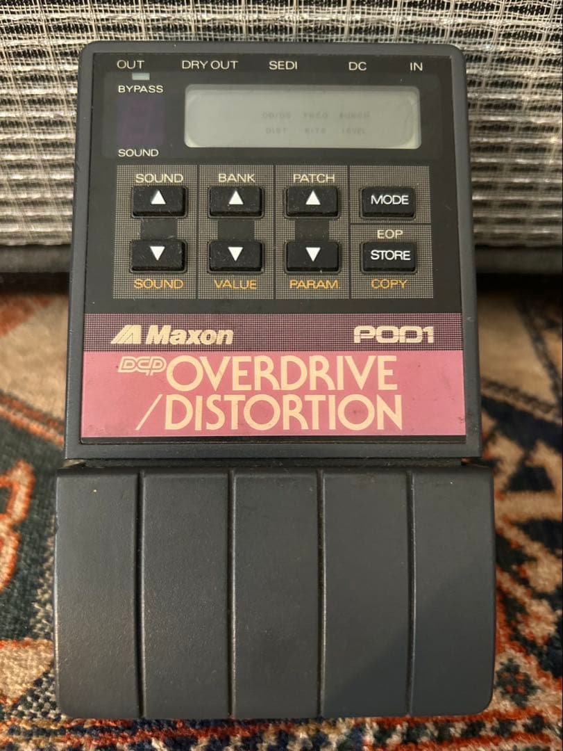 月末セール❗️MAXON POD1 OVERDRIVE /DISTORTION