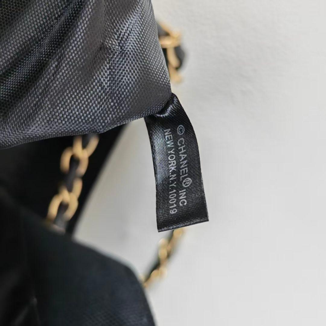 CHANEL ノベルティ　トートバッグ 黒c1a
