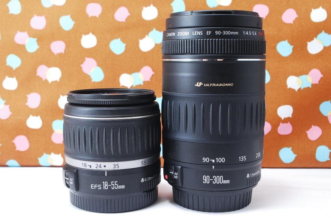 ✨Wi-Fi搭載✨初心者オススメ✨Canon Kiss X9 ダブルレンズセット