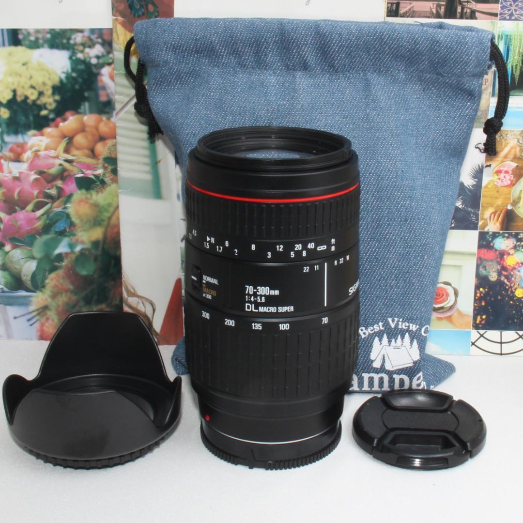 ❤️超ど迫力の超望遠レンズ❤️シグマ 70-300mm ソニー aマウント用❤️