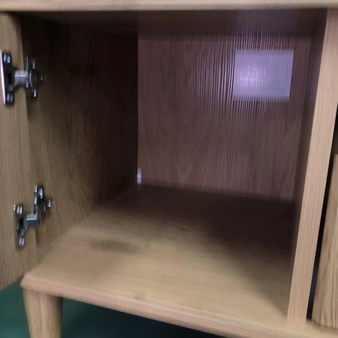 ナチュラルウッド テレビ台 引き出し付き インテリア 家具 テレビ おしゃれ