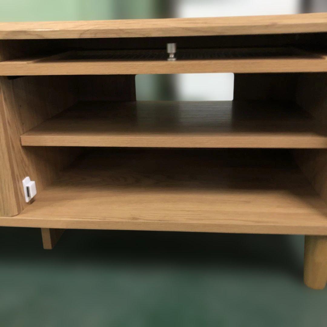 ナチュラルウッド テレビ台 引き出し付き インテリア 家具 テレビ おしゃれ