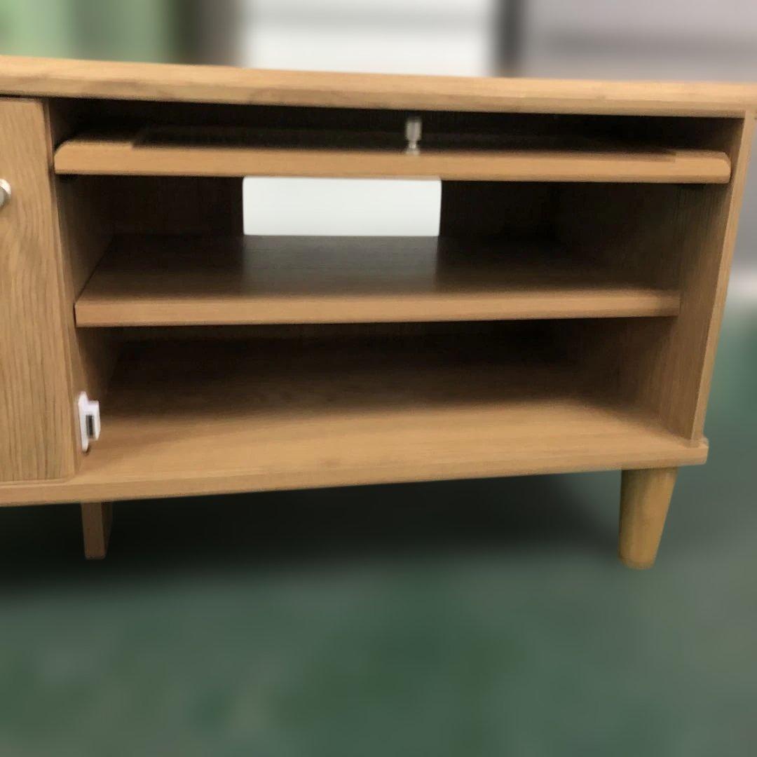 ナチュラルウッド テレビ台 引き出し付き インテリア 家具 テレビ おしゃれ