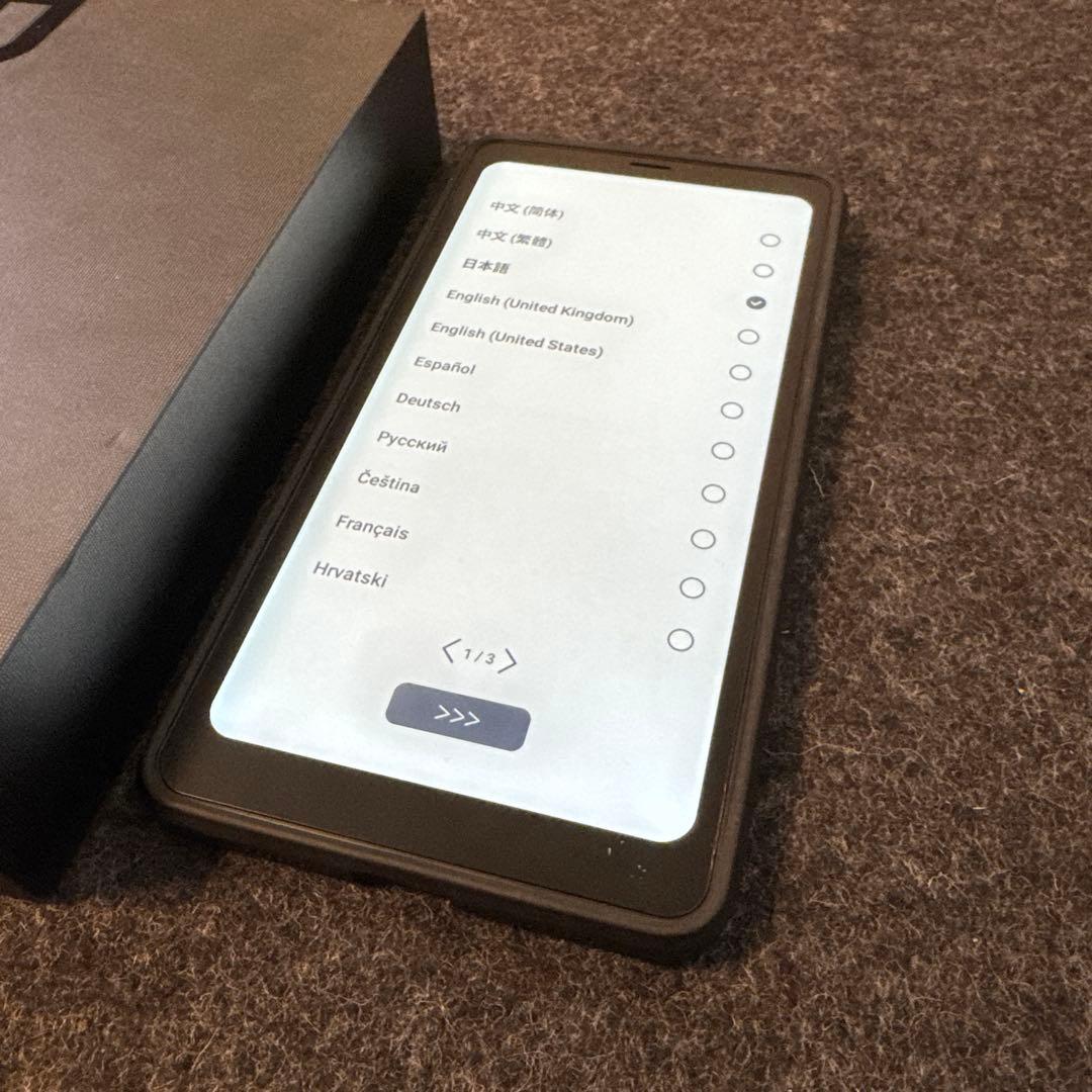 BOOX Palma 電子書籍リーダー 128GBケース付き