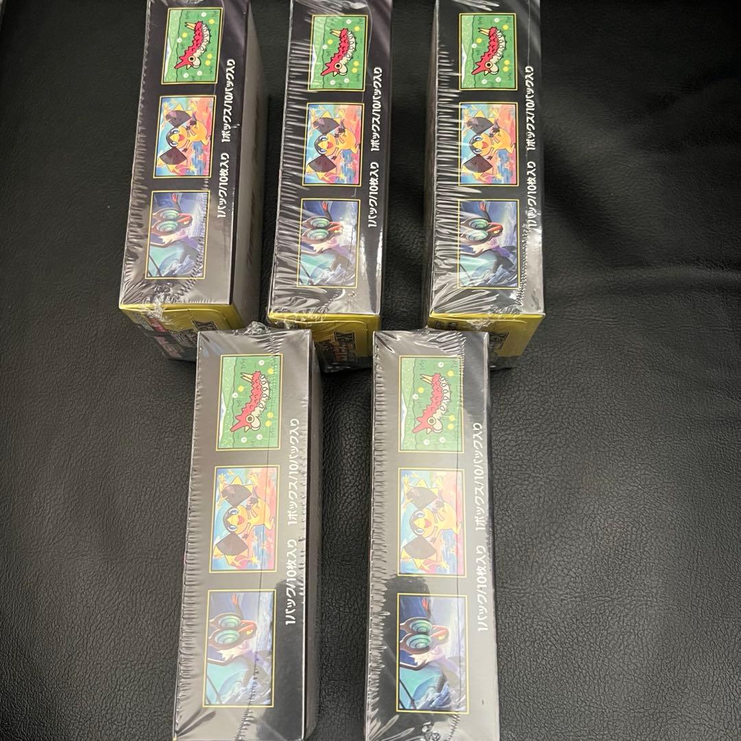 ポケモンカードゲーム MEGA ドリームEX 5BOX シュリンク付き