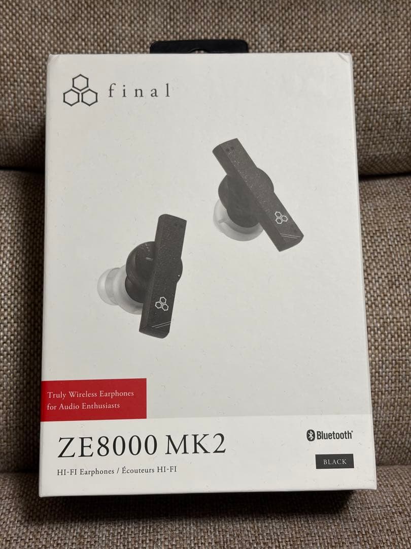 final ZE8000 MK2 ブラック ワイヤレスイヤホン
