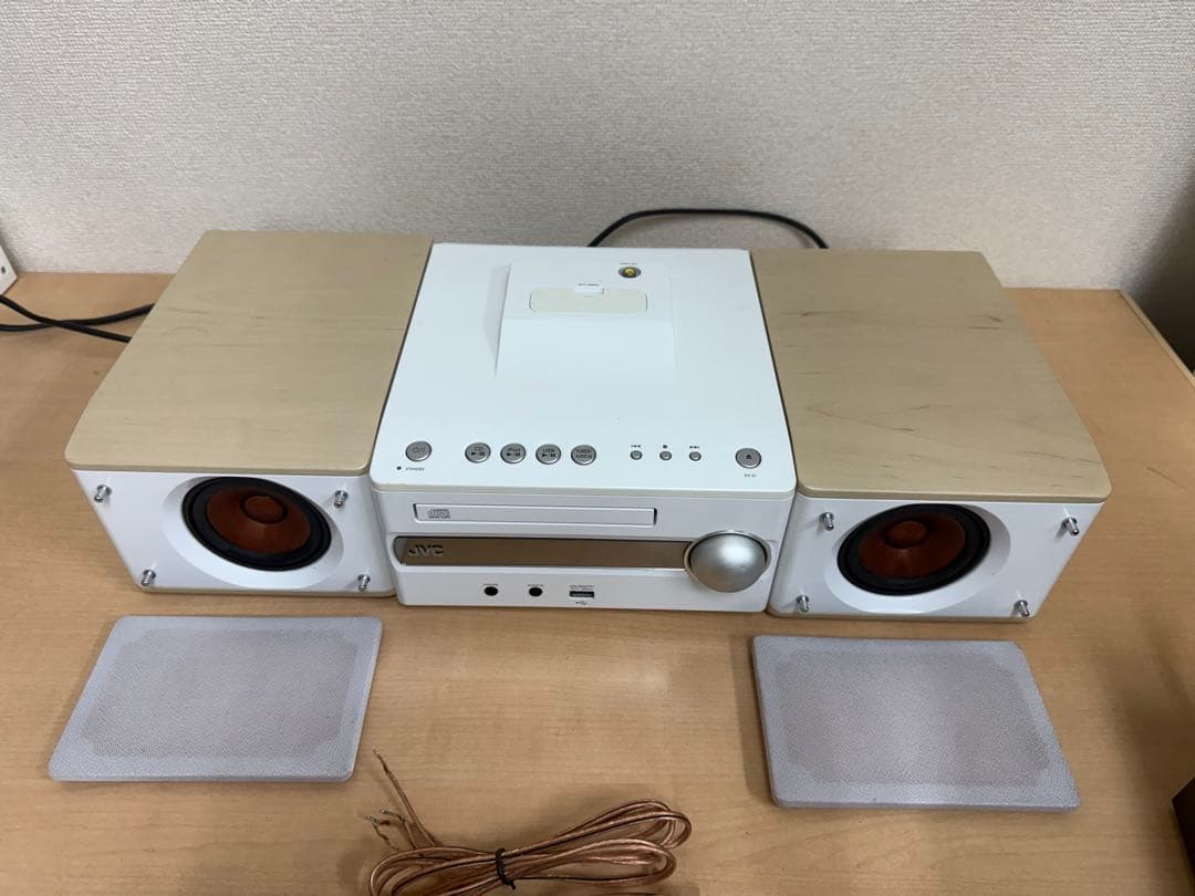 JVC　Victor　ミニコンポ　CA-EXS1-M ホワイト