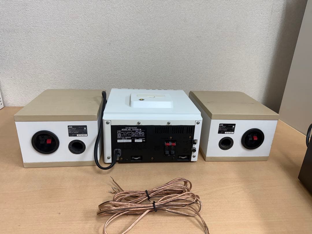 JVC　Victor　ミニコンポ　CA-EXS1-M ホワイト