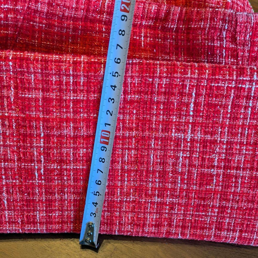 VORAVAJ BANGKOK フェアトレードバッグ　レッド ft-2