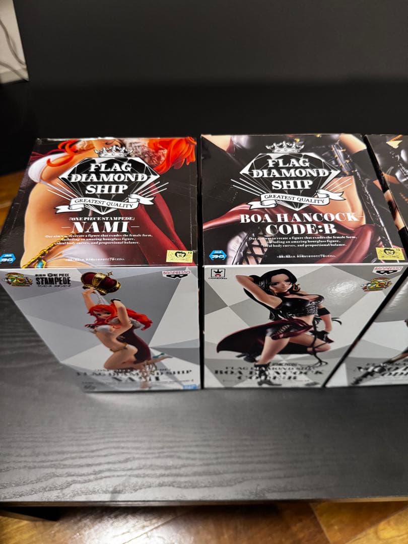 【未開封6体セット】ワンピース FLAG DIAMOND SHIP ナミ 他