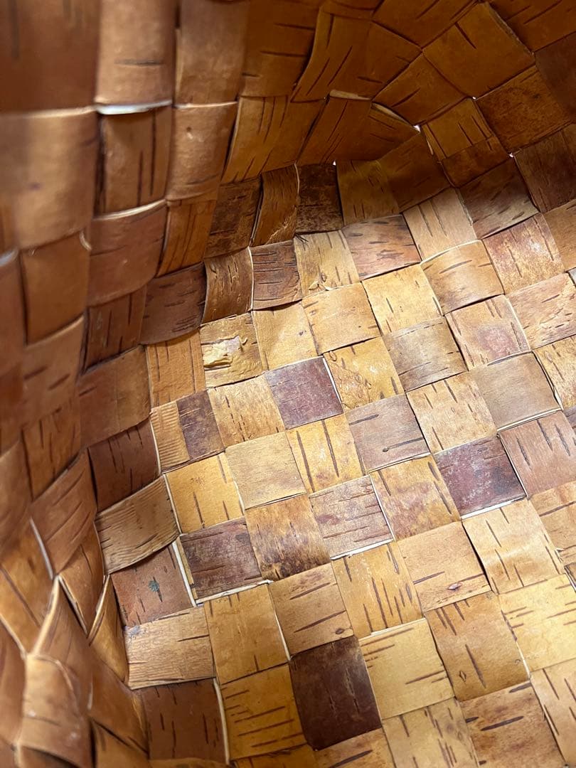 白樺　カゴ　北欧