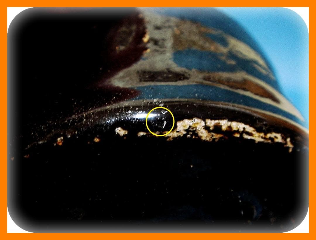 602『黒楽 小服茶碗 大振ぐい呑』　/骨董品 古美術 アンティーク 古玩