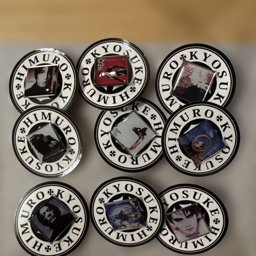 KYOSUKE HIMURO PINS CAPSULE Vol.1 9種セット