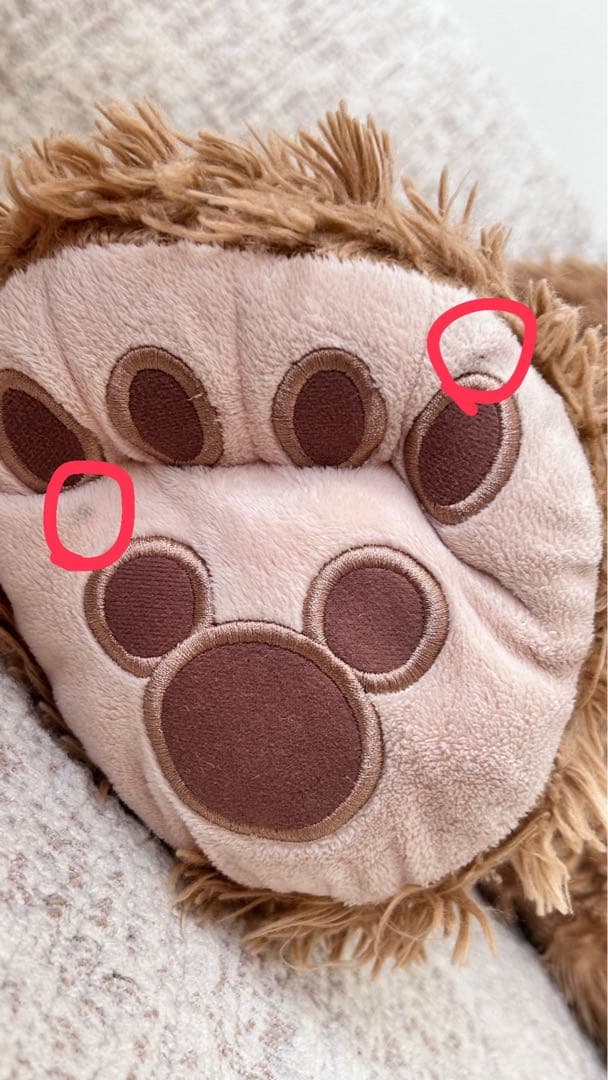 【レア】ディズニーダッフィー　ぬいぐるみ　おそらく旧LLサイズ 値下げ中