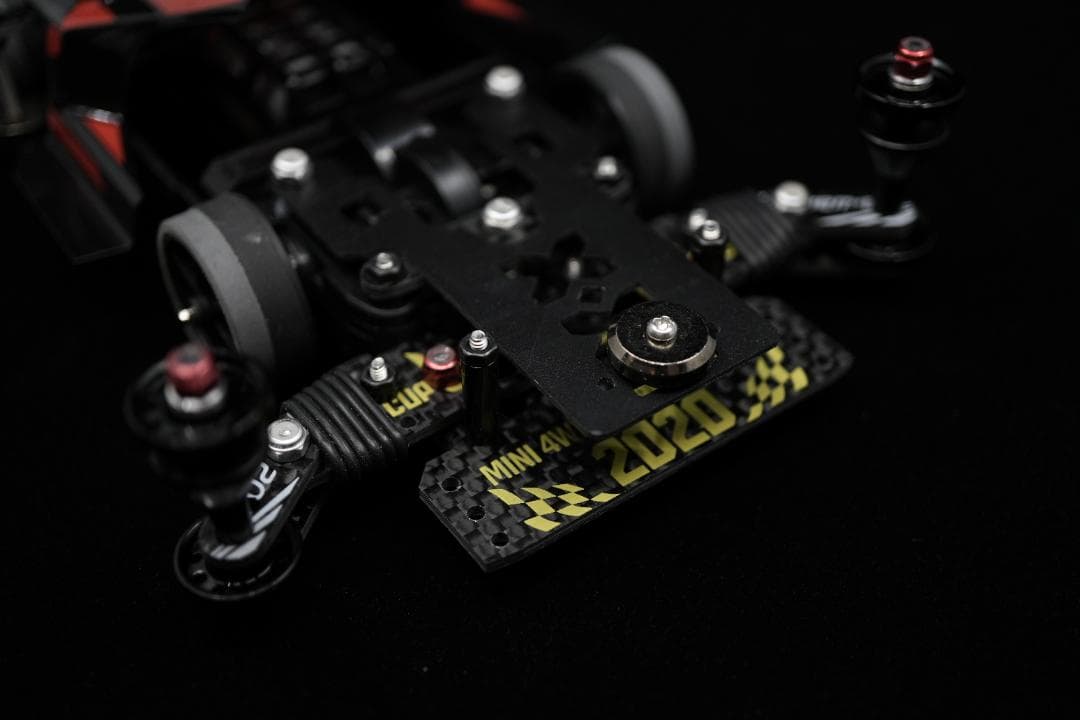 ミニ四駆 MSフレキ 完成マシン 紅機甲Ver. 海外優勝仕様