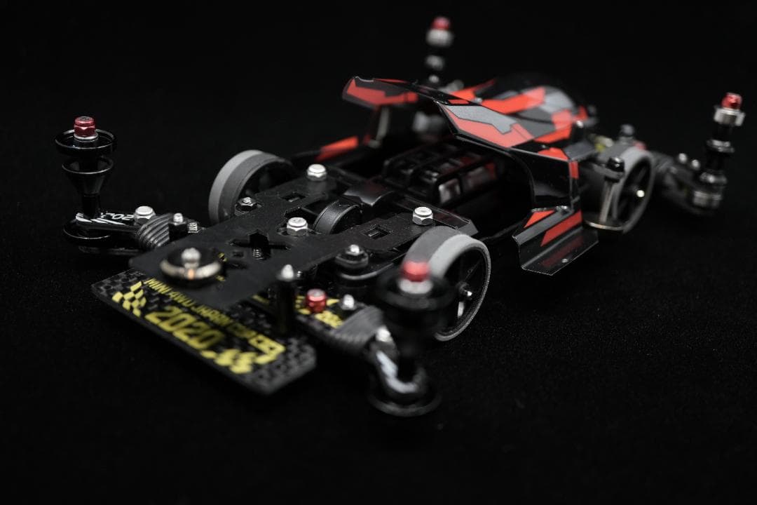 ミニ四駆 MSフレキ 完成マシン 紅機甲Ver. 海外優勝仕様