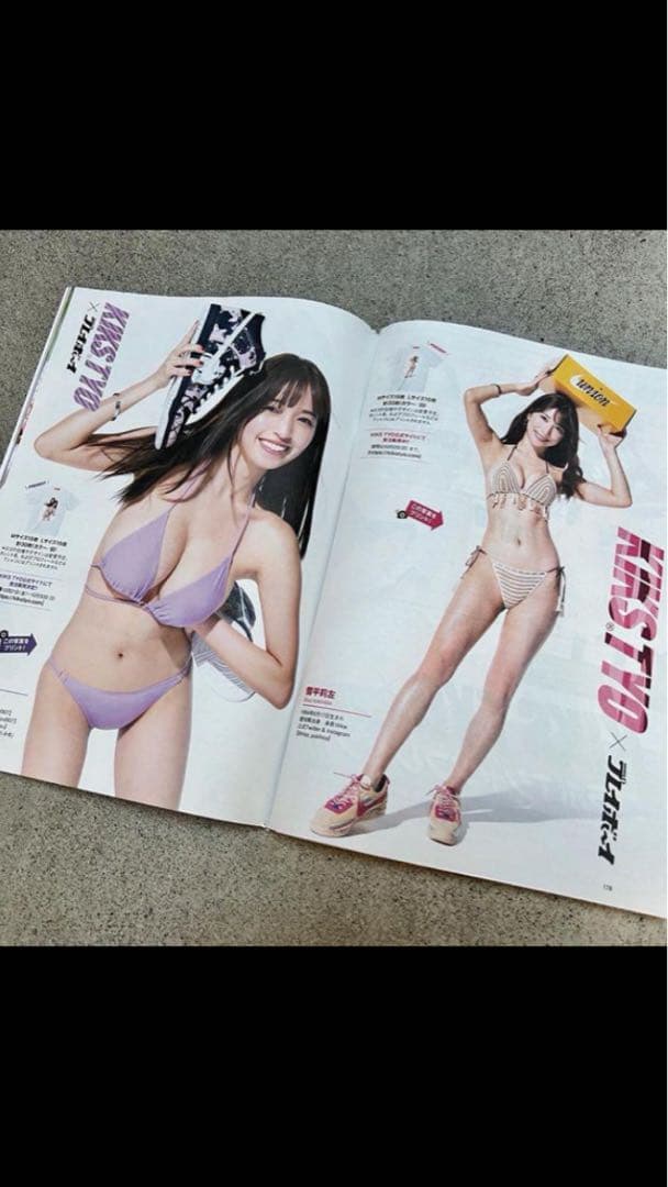 と*る様 希少　村島未悠サイン入りチェキ　プレイボーイkikstyo