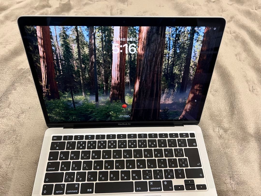 【美品・付属品付】MacBook Air M1 8GB 256GB