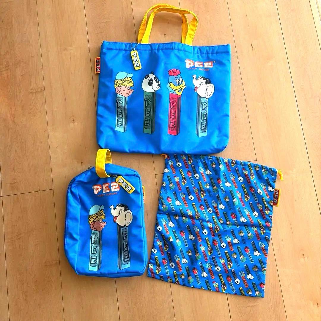 PEZ ペッツ　入学セット　上履き　トート　体操服