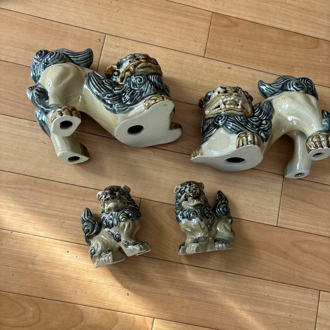 CH1715 沖縄　シーサー　置き物　縁起物