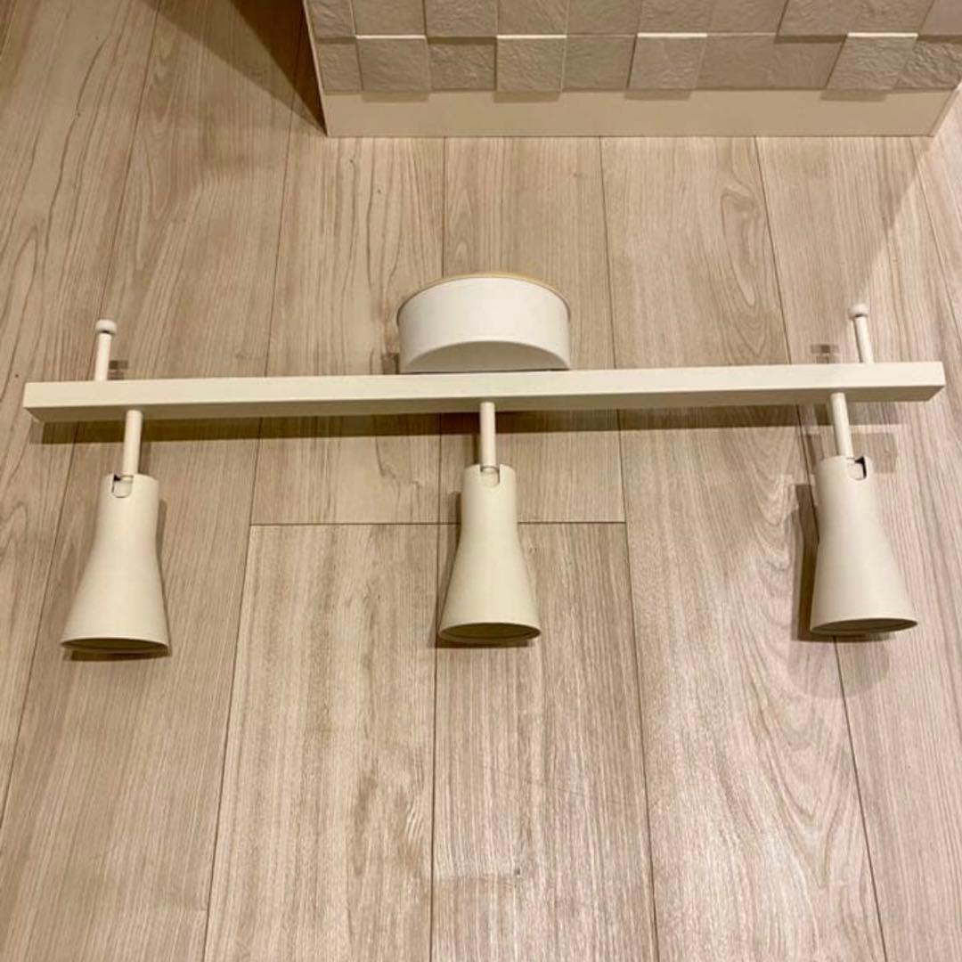 美品　無印良品　天井照明　3灯　シーリングライト　スポットライト