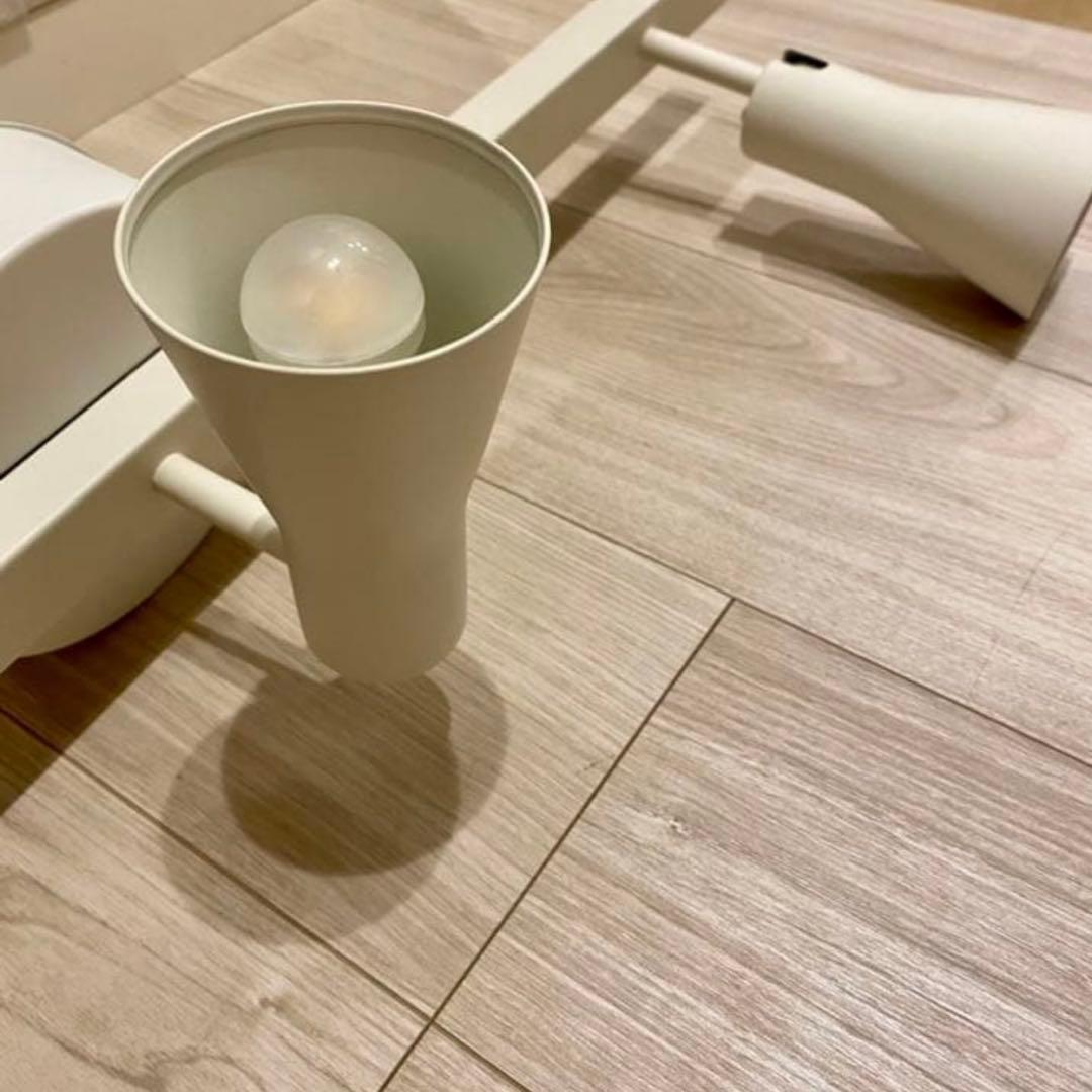 美品　無印良品　天井照明　3灯　シーリングライト　スポットライト