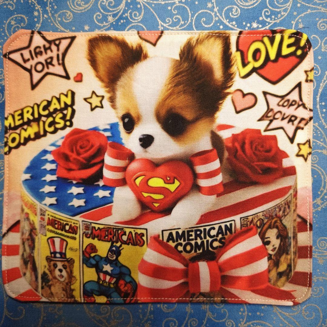 ちっちざる　ハンカチ　ワンコさん柄　20枚