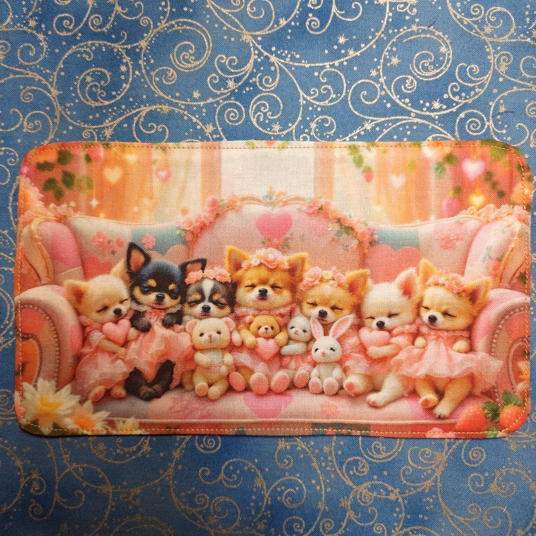 ちっちざる　ハンカチ　ワンコさん柄　20枚