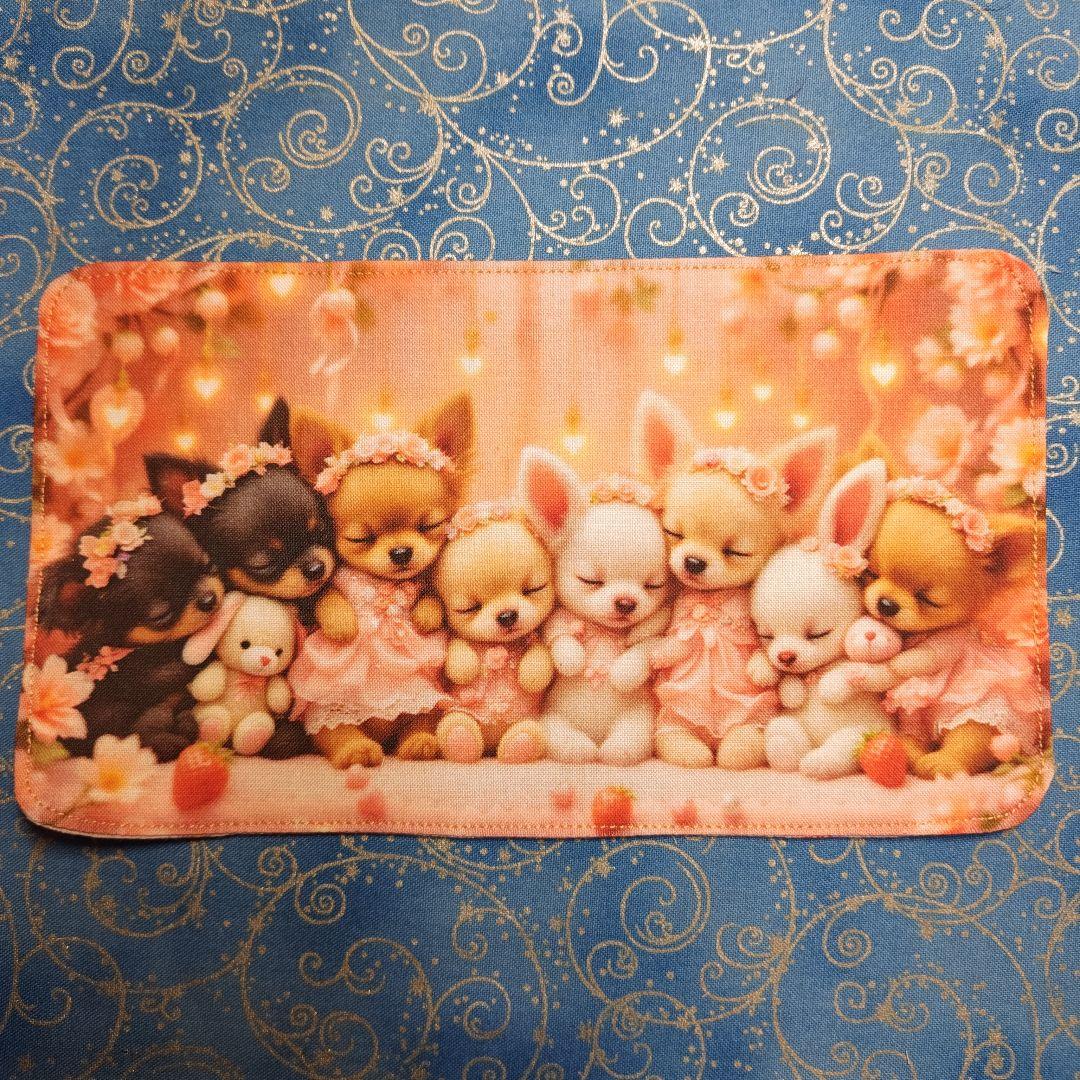 ちっちざる　ハンカチ　ワンコさん柄　20枚