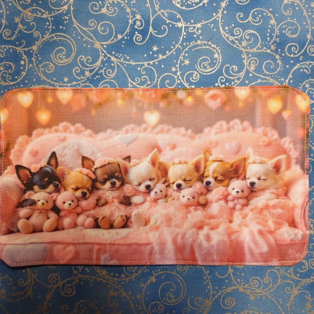 ちっちざる　ハンカチ　ワンコさん柄　20枚