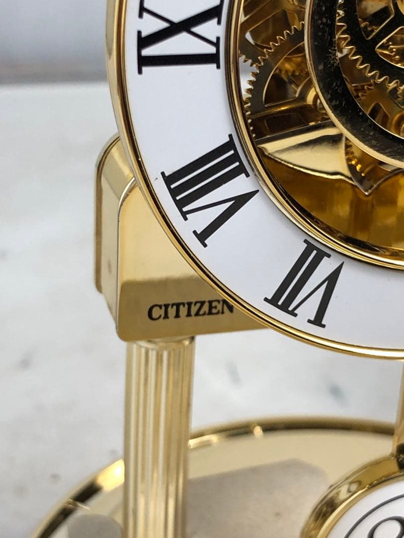 未使用SUPER NIKKAスーパーニッカ　CITIZEN置時計25周年記念品