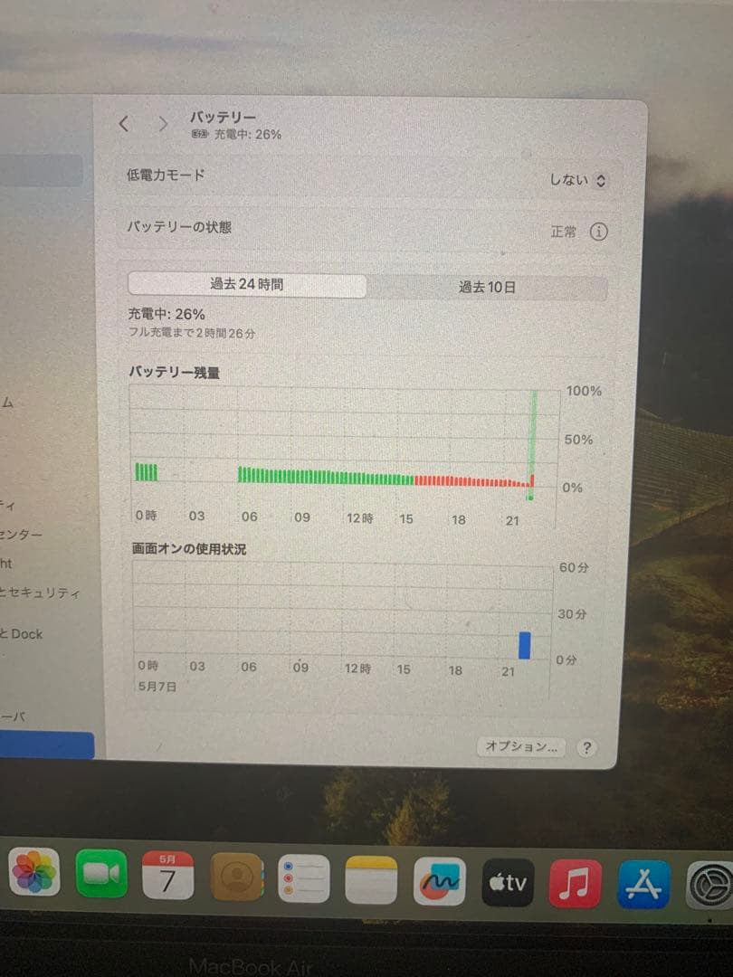 ジャンク品MacBook Air 13インチ　2018 スペースグレー