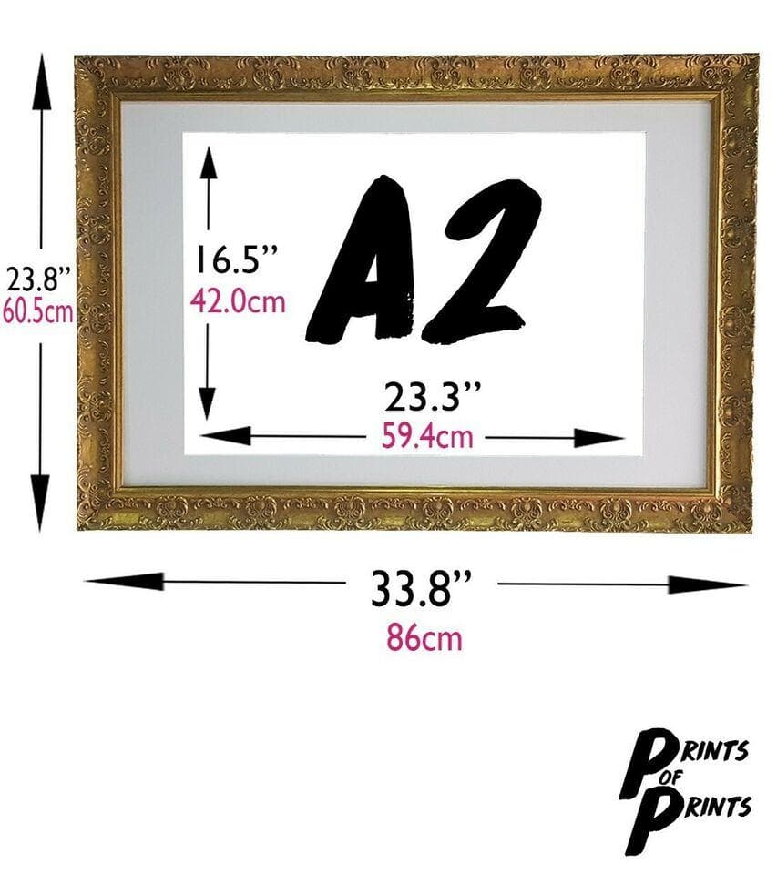 Banksy　バンクシー　A2ポスター　額縁入り