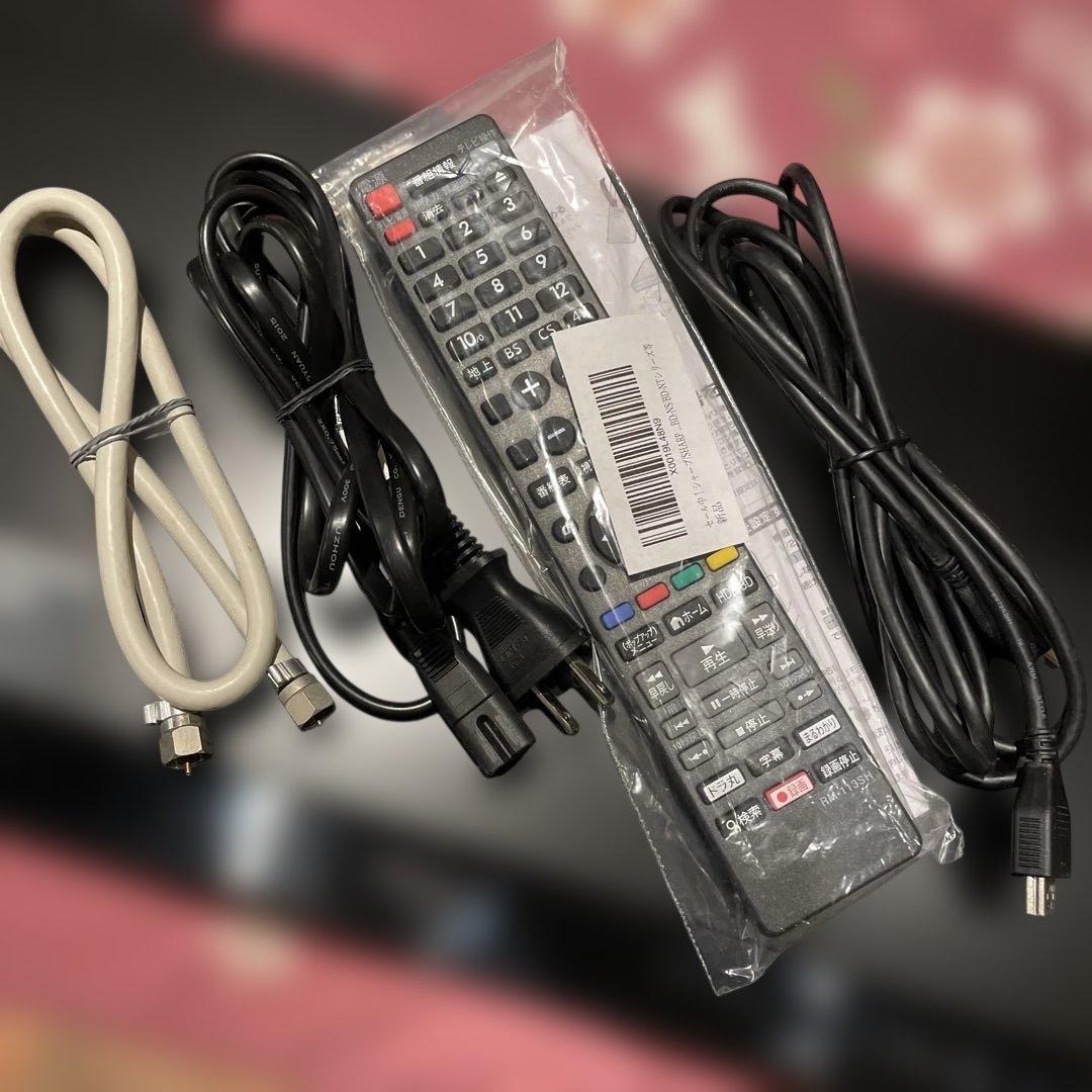 SHARP BD-T 1100 3番組T録画1000GB 新品リモ等付フル装備！