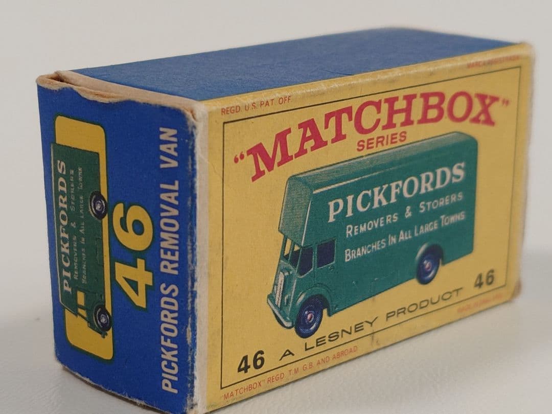 ミニカー MATCHBOX No.46 Pick Fords Removal Van