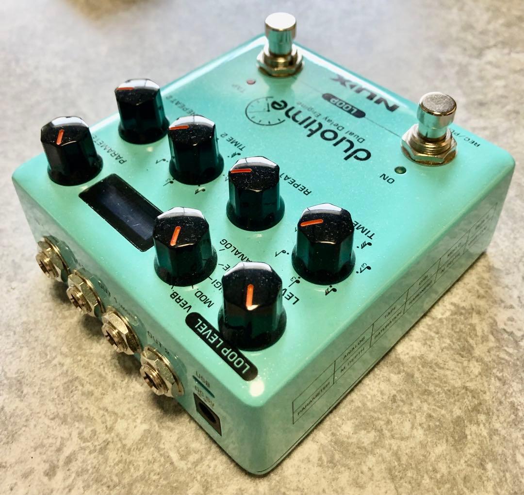 NUX duotime デュアルディレイエンジンエフェクター