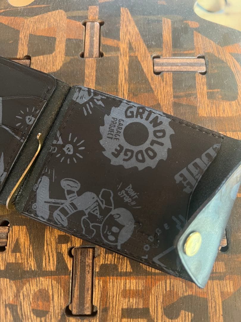 GRINDLODGE × Boab LEATHER WORKS財布