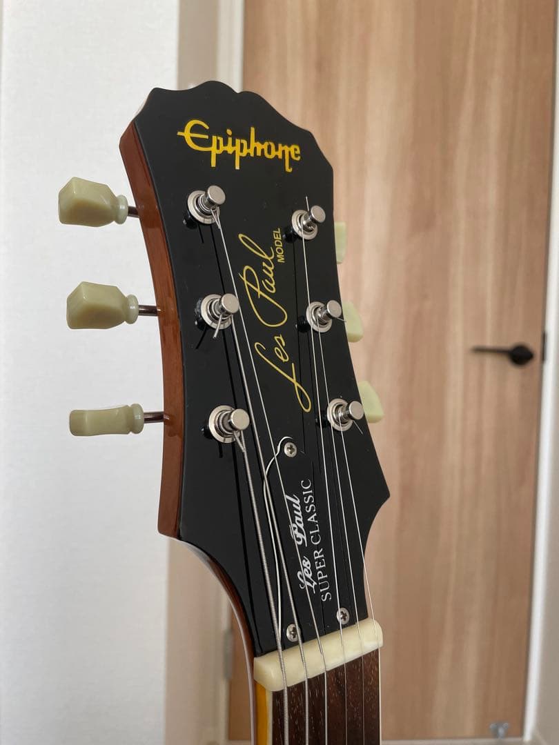 Epiphone レスポール ステンレスフレット Gibsonピックアップ